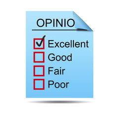 Icono documento 3D opinion version ingles