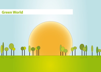 Obraz premium Brochure cover