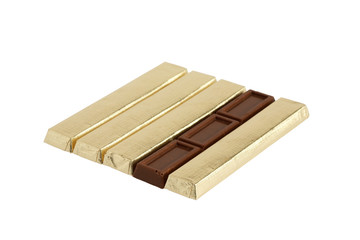 Chocolate On White