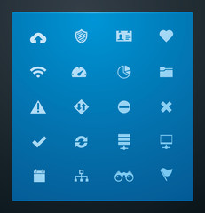 Universal glyphs 8. Web icons