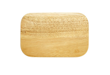 Cutting Board On White