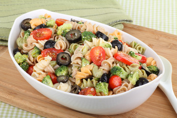 Bowl of Pasta Salad