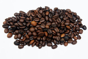 black coffee bean