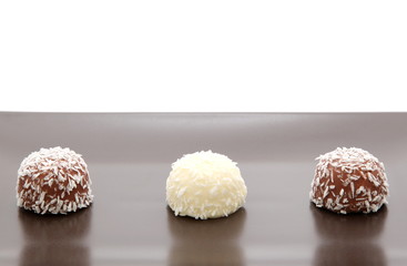 Chocolate And Coconut Balls
