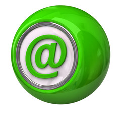 Green E-mail icon