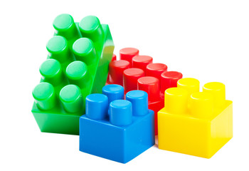 Plastic building blocks