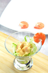 shrimps cocktail