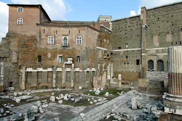 Fototapeta premium ruins of roman forum