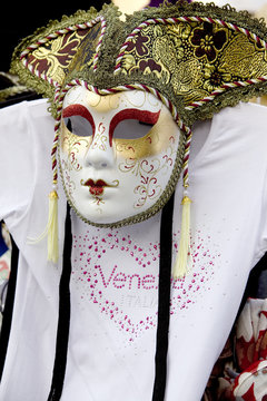 Traditional Venice mask, Italy
