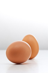 two eggs