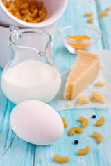 Macaroni and cheese ingredients