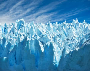 Raamstickers Perito Moreno glacier, patagonia, Argentina. © elnavegante