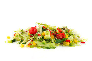 Fresh mixed salad