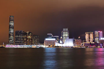 Fototapeta premium kowloon at night