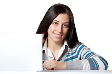 beautiful business woman