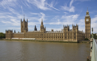 Fototapeta na wymiar Westminster Parliament London