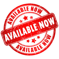 Available now stamp