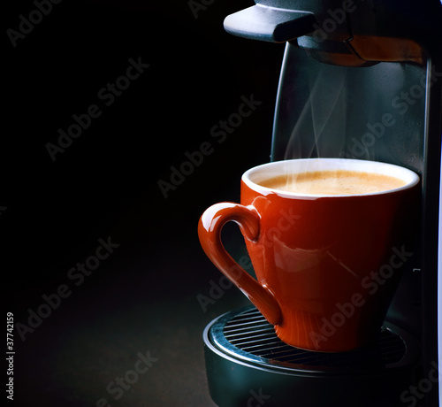 Чашка горячего кофе без смс