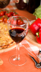 glass of wine