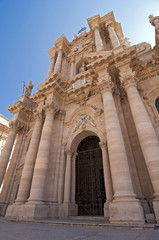 Fototapeta na wymiar Katedra w Syrakuzach