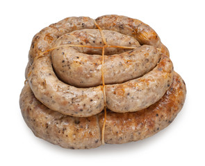 Pile of sausages