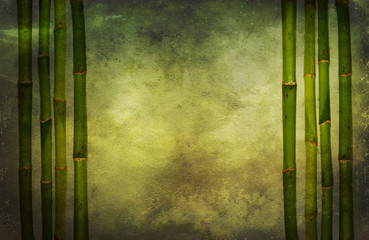 Bamboo grunge background
