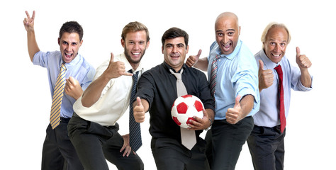 Soccer supporters