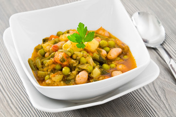 Vegetable soup.