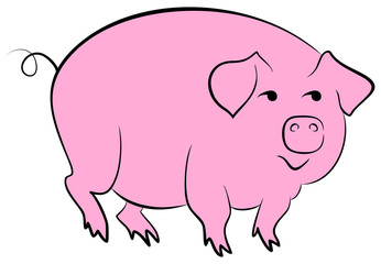 pink pig