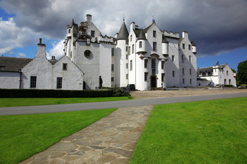 Fototapeta na wymiar Blair Castle, Szkocja, Wielka Brytania