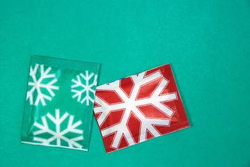 Winter sugar packets