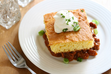 Chili and Cornbread