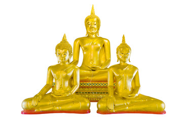 3 Buddha Image Sculpture