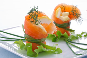 Salmone affumicato - antipasto