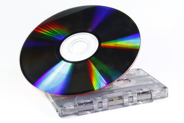 Tape and Compcaq Disc