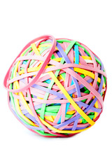 Rubber band ball