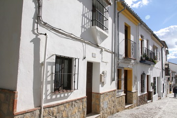 Marbella street Ronda Malaga Spain