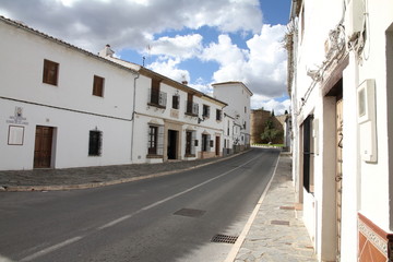 Marbella street Ronda Malaga Spain