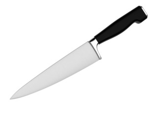 Isolated kitchen knife
