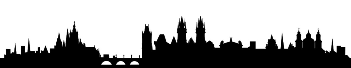 Fototapeta premium Prager Skyline