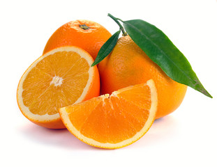Orange with segments