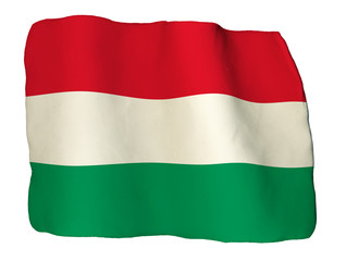 Ungheria bandiera di plastilina © robodread