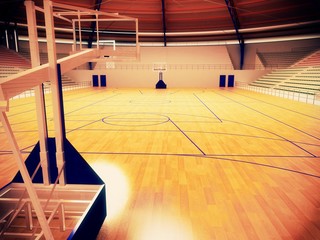 palasport basket rendering 3d progetto arena