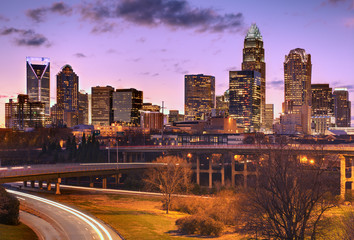 Skyline of Uptown Charlotte