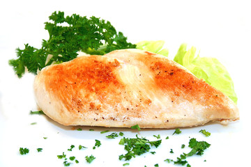 Pouletbrust gebraten