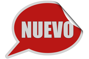 SP-Sticker rot curl oben NUEVO