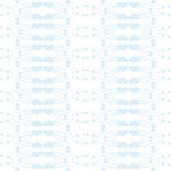 Seamless floral and heart pattern