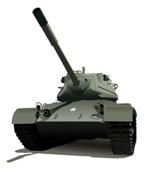 Militaire tank