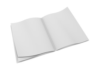 Blank book page