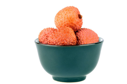 Petit bol de litchis